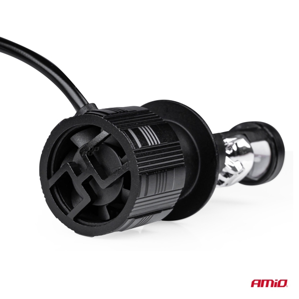 Автомобилни LED крушки PL Lens series H7/H18 lens 6000K Canbus AMIO-03668 1кт.