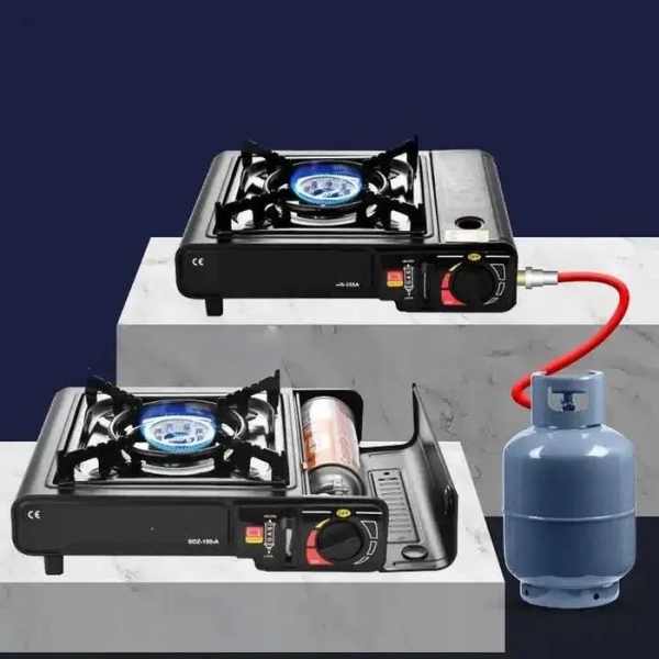 Преносим газов котлон 2.5kW за газов пълнител или газова бутилка Carmotion 86995/GS005D