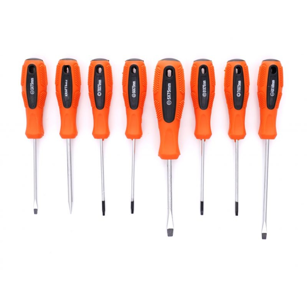 Комплект отвертки и битове 100части Kraft Dele KD10957 1кт.