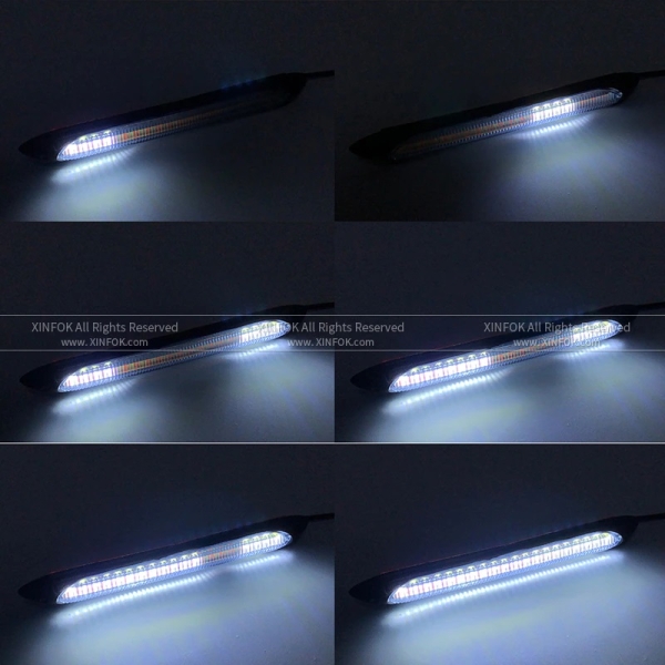 LED Дневни светлини 2бр. DRL с бягащ мигач -23.5см. / А-3574-2 / 63520 Automax 1кт.