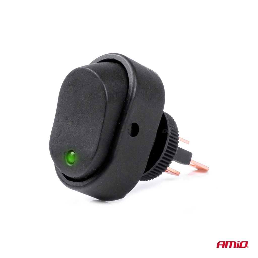 Ключ елипса с подсветка/три цвята 12V 24V AMIO 1бр.