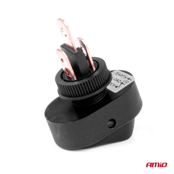 Ключ елипса с подсветка/три цвята 12V 24V AMIO 1бр.