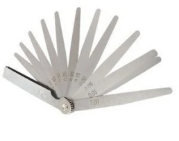Луфтомер Feeler Gauge , 13 пластини, 0.05 - 1.00 мм Луфтомер Feeler Gauge , 13 пластини, 0.05 - 1.00 мм