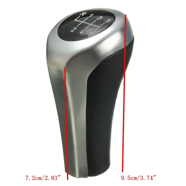Кожена Лукс Топка за ск лост MPOWER 6 ск , За BMW Бмв X1 X3 X5 E53 E83 E81, E82, E87 E90, E91, E92 E60, E61 6ск 58371 1бр.