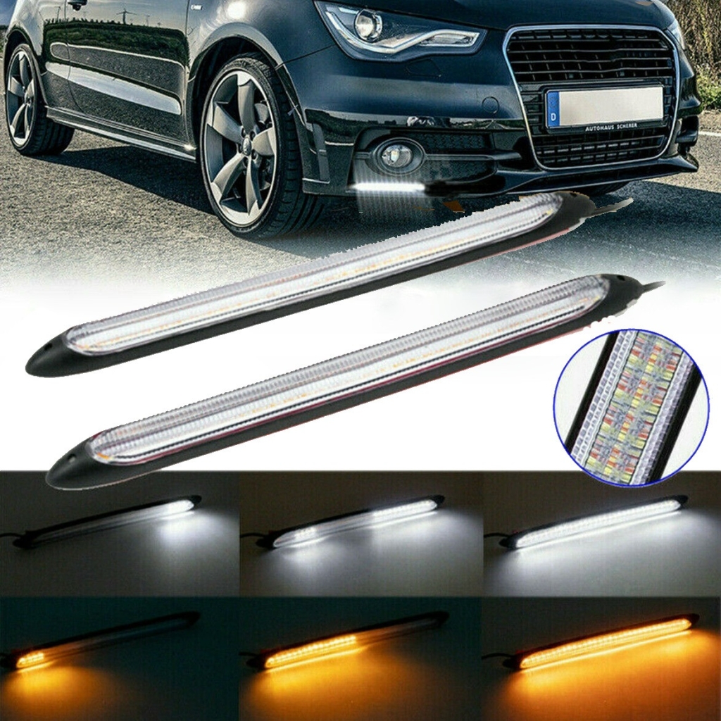LED Дневни светлини 2бр. DRL с бягащ мигач -23.5см. / А-3574-2 / 63520 Automax 1кт.
