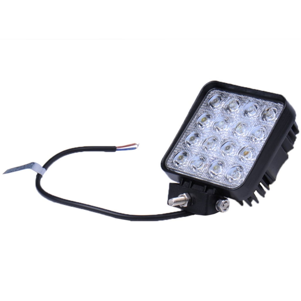 Халоген 48W 16 LED Работна Лампа Насочена Spot Светлина 10-30V за Ролбар АТВ, Джип HAL144 1бр.