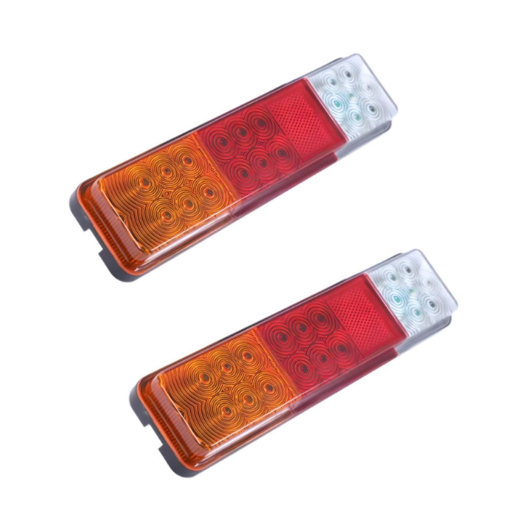 Комплект 12V LED Стопове Interlook задни светлини за ремаркета, полуремаркета, селскостопанска техника E4 53363 1кт.