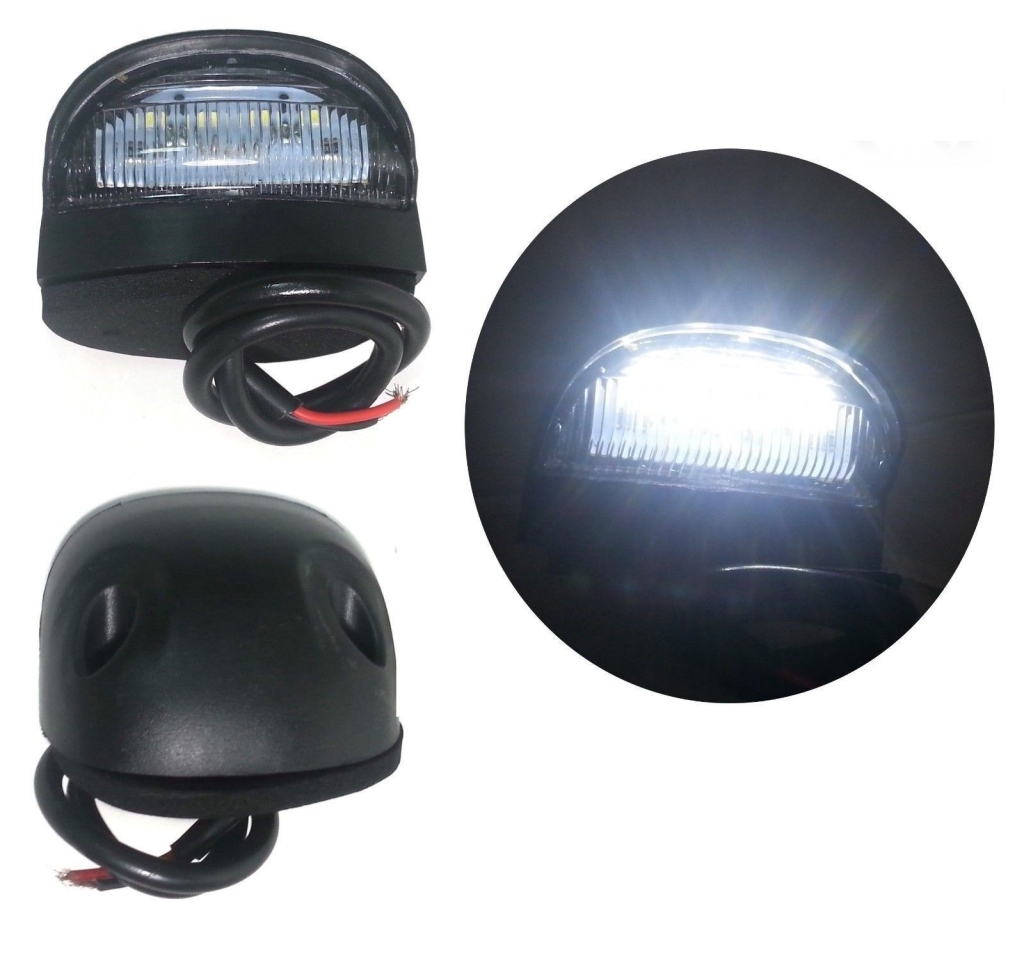 Диодно осветление за заден регистрационен номер 12V ЛЕД LED 1брой за Автомобили Камиони Бусове Ремаркета Каравани и Др.К2 Automax MAR608 1бр.