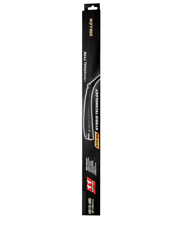 Чистачка хибридна с 11 адаптора HD-12 Hybrid Wiper Blade 24инча 600мм Zollex 12128 1брой