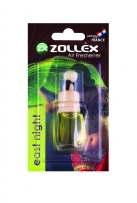 Ароматизатор за кола, течен Zollex glass little bottle East Night 1бр.