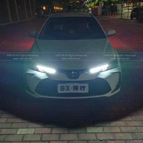 LED Дневни светлини 2бр. DRL с бягащ мигач -23.5см. / А-3574-2 / 63520 Automax 1кт.