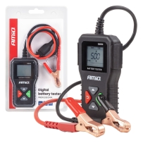 Цифров тестер за акумулатори 2–220 Ah 6V 12V 24V AMIO-04920 1бр.