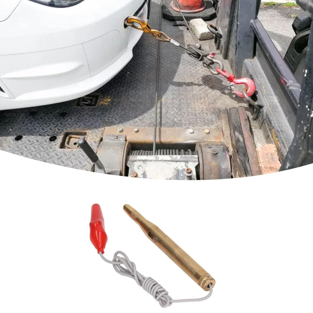 Фазомер метален Писалка за тестване на автомобилно напрежение, DC 6‑24V 40624 Autoexpress 1бр.