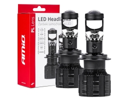Автомобилни LED крушки PL Lens series H7/H18 lens 6000K Canbus AMIO-03668 1кт. Автомобилни LED крушки PL Lens series H7/H18 lens 6000K Canbus AMIO-03668 1кт.
