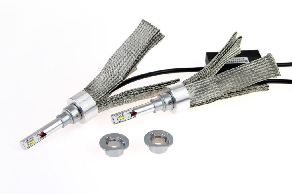 Комплект LED Крушки Amio за фар AMIO RS H1 - 50W 7000 Lm + 200% по-ярка светлина01081/71770 1кт.