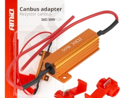 CANBUS резистор за LED крушки 30ohm 50W AMIO-04097 CANBUS резистор за LED крушки 30ohm 50W AMIO-04097