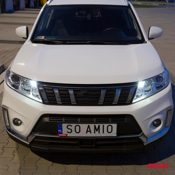 CANBUS PRO T4W BA9S LED крушки 4x2016 SMD бели 12V 24V AMIO-03579 1кт.