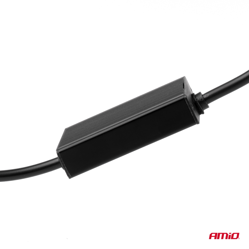 Комплект LED Лед Диодни Крушки за фар Amio H11 50W RS + Slim серия, 7000Lm, 6000K 01086/71775 Cool White, Над 200% по-ярка светлина 1кт.