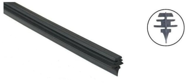 Чистачка ZOLLEX N-580мм., 1 брой, метална, 12141