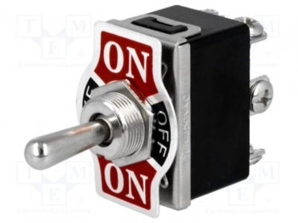 Цк ключе 3 позици 6 клеми ON-OFF-ON 10A/250VAC Automax