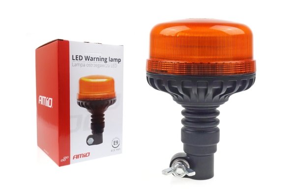 Аварийна предупредителна лампа Amio W03P скоба R65 R10 36LED 12 / 24V IP56 02293 1бр.