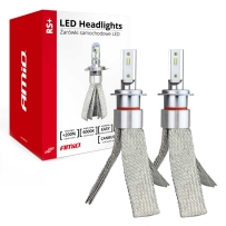 Комплект LED Крушки за фар AMIO RS  H7 - 50W 7000 Lm + 200% по-ярка светлина 01083/71772 1кт.