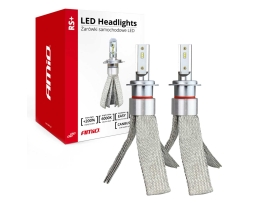 Комплект LED Крушки за фар AMIO RS H7 - 50W 7000 Lm + 200% по-ярка светлина 01083/71772 1кт. Комплект LED Крушки за фар AMIO RS H7 - 50W 7000 Lm + 200% по-ярка светлина 01083/71772 1кт.
