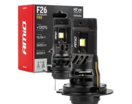 LED автомобилни крушки F26 PRO LumiTec LIMITED +130% DUO FULL CANBUS H7 H18 12V 24V Amio - 04872 1кт. LED автомобилни крушки F26 PRO LumiTec LIMITED +130% DUO FULL CANBUS H7 H18 12V 24V Amio - 04872 1кт.