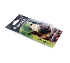 Ароматизатор за кола, течен Zollex glass little bottle Coffe 1бр.