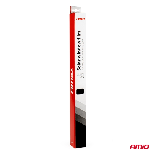 Фолио за тониране на прозорци недраскащо 0.75м x 3м Light Black 60% AMIO-01654 1кт.