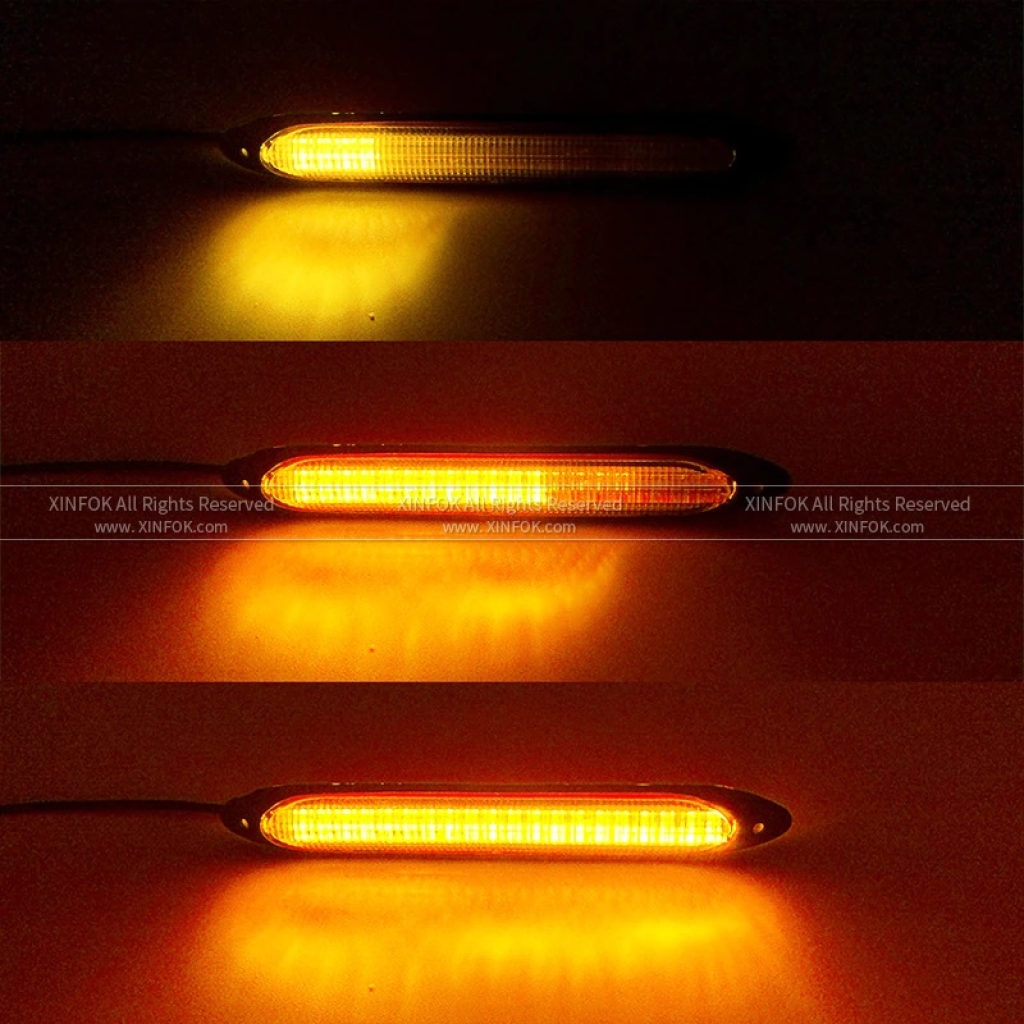 LED Дневни светлини 2бр. DRL с бягащ мигач -23.5см. / А-3574-2 / 63520 Automax 1кт.