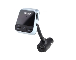 FM Трансмитер Amio, ВТ-03 AMIO ,Функция 2.4A зарядно устройство 02250 1бр. FM Трансмитер Amio, ВТ-03 AMIO ,Функция 2.4A зарядно устройство 02250 1бр.