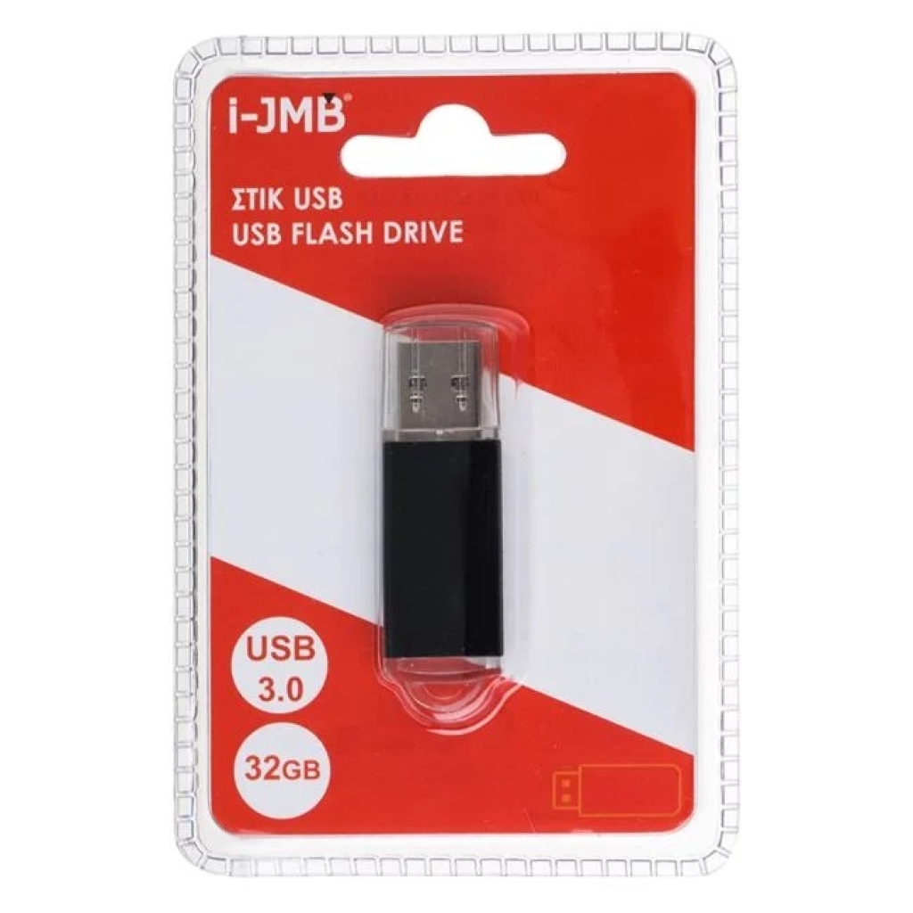 Флашка USB 3.0 Flash Disk 32GB, черен цвят 1240428