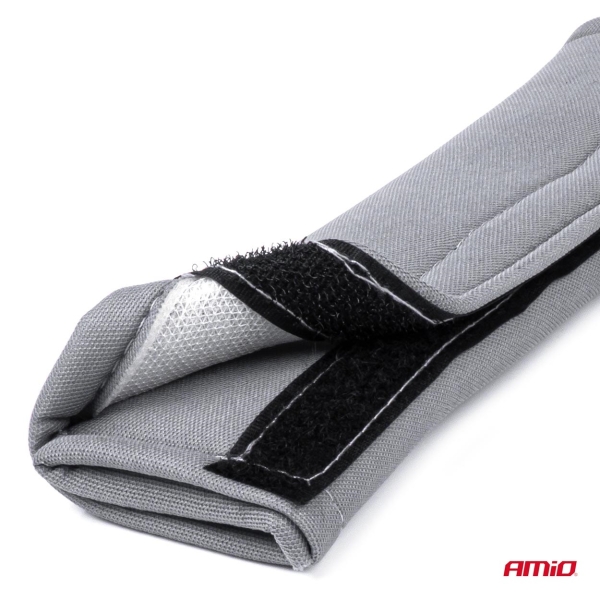 Сиви калъфи за колани AMIO-03238