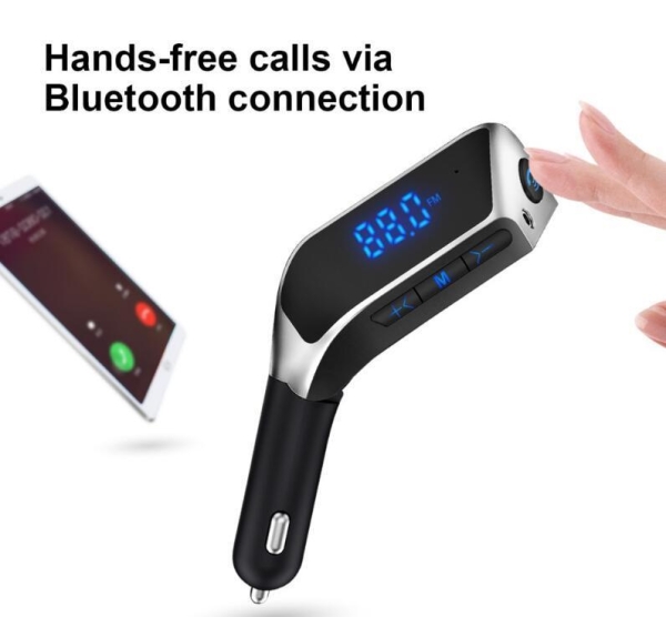 FM Трансмитер V1 Kit Vertex Modulator Charger Wireless USB Stereo MP3 Player Auto adatper Bluetooth 1бр.