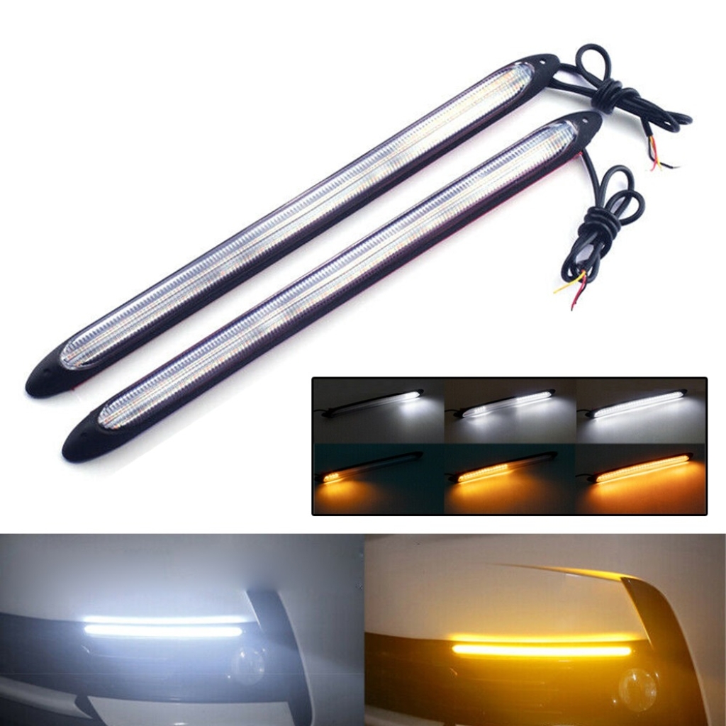 LED Дневни светлини 2бр. DRL с бягащ мигач -23.5см. / А-3574-2 / 63520 Automax 1кт.