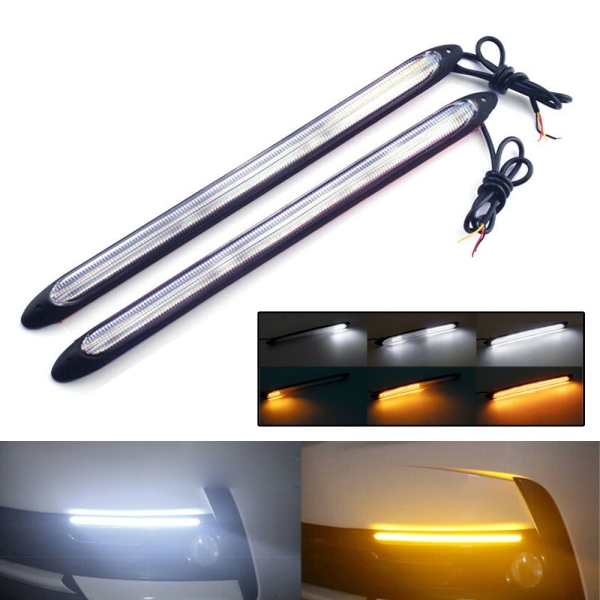 LED Дневни светлини 2бр. DRL с бягащ мигач -23.5см. / А-3574-2 / 63520 Automax 1кт.