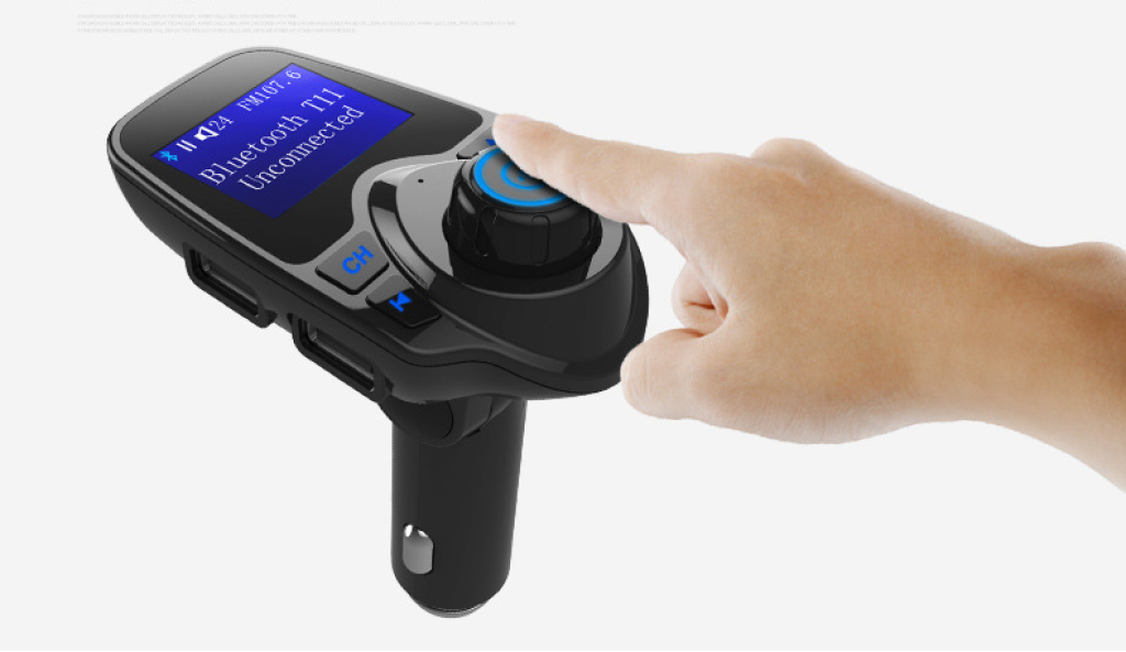 FM Трансмитер V1 Kit Vertex Modulator Charger Wireless USB Stereo MP3 Player Auto adatper Bluetooth 1бр.