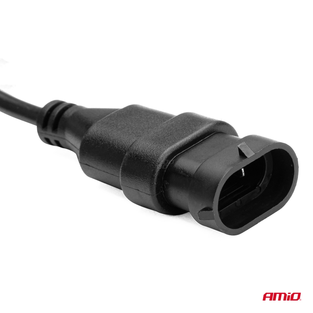 Комплект LED Лед Диодни Крушки за фар Amio H11 50W RS + Slim серия, 7000Lm, 6000K 01086/71775 Cool White, Над 200% по-ярка светлина 1кт.