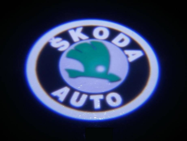 Проектор лого за врата Interlook PMC-S4 Шкода 1кт.